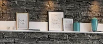 Elegant Santino White Gloss Long Floating Wall Shelf for Modern Interiors - UK Luxury Furniture