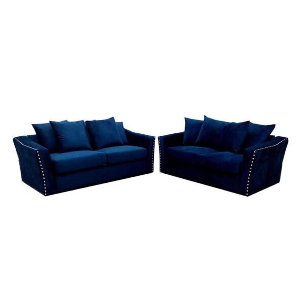 Lincoln Luxury 3 & 2 Seater Sofa with Stylish Scatter Back Cushions, Ideal for Elegant Living Spaces - UK Luxury Furniture